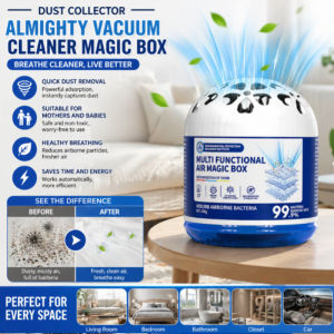 Vacuum Box Dust Remover Portable Cleaner Powerful Dust Removal Compact Design