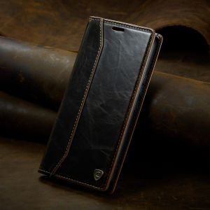 Case hp VIVO Y18 Y28 CASEON FLIP WALLET CARD SLOT LEATHER CASE C002