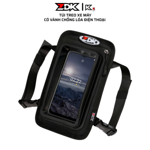 Túi mini ZDK K5 có vành cao su 4cm che nắng túi treo đầu xe máy đựng điện thoại tiện lợi