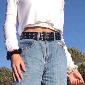 YAOSHI-Celana Panjang Jeans Wanita-HW Vintage sweet jeans-High Waist Cutbray Rawis Boot Cut 27-34