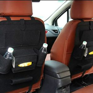 Car Seat organizer Tas mobil Multifungsi dipasang di belakang jok