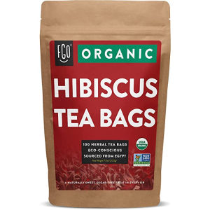 Organic hibiscus tea bags 30 tea bags kraft paper bag eco-friendly tea bags Egyptian raw materials FGO produced
