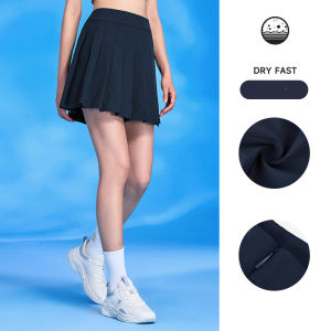 Camel womens upf50+ tennis badminton skirt cool feeling dry fast Skirt Shorts