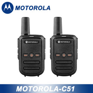 Motorola walkie talkie C51 16 Channel original motorola radio Mini Two Way Radio Buy 1 Get 1 Free