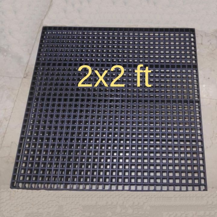 COD Square 2x2 Multipurpose Plastic Matting Rabbit Dog Cat Pet Elevated ...