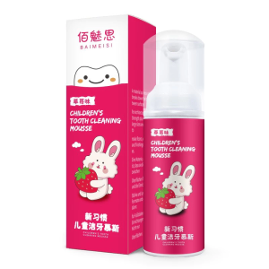 Kem Đánh Răng Tạo Bọt Cho Bé Dạng Mousse | Vị Dâu Cam Không Cay | Dịu Nhẹ Sạch Răng