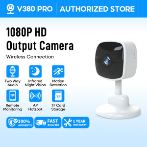 V380 PRO 1080P HD WiFi CCTV Camera Baby Monitor Indoor IP Camera Infrared Night Vision AI Motion Detection Two Way Audio And Speaker Portable Home Security Camera