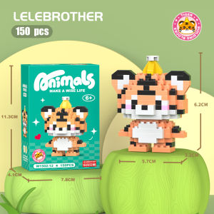 Mainan Balok BLOK Cartoon Nano Block Puzzle DIY 3D Kartun