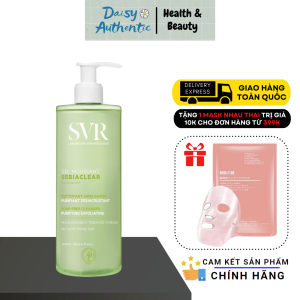 Sữa Rửa Mặt SVR Sebiaclear GEL MOUSSANT cho Da Dầu Mụn 400ml
