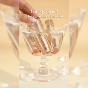 Local sales FOCALLURE # TransferproofHero Lip Tint Glazed Shine Glazelock Non-Smudging Moisturizing Non-Drying Lightweight Lip Gloss