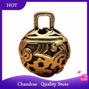 [Chandrae] Durable Brass Retro Waist Accessories Small Bell Car Pendant For Gifts Jewelry Pendant Keychain Pendant Birthday Gift