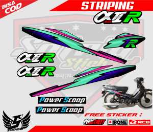 STRIPING VARIASI YAMAHA ALFA / STIKER LIST MOTOR YAMAHA ALFA