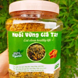 Muối Lạc Vừng Mè Đen Healthy- Giảm cân Thực dưỡng Eat clean hộp 500gr