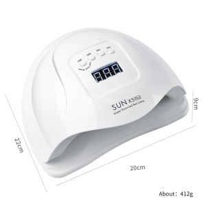 Nail Magic 120W Nail Lamp LED Nail Dryer Lamp Mesin UV LED Nail LED UV Lamp  UV Gel Fast Drying LED Light fits for All Gels Lampu Kuku 美甲灯