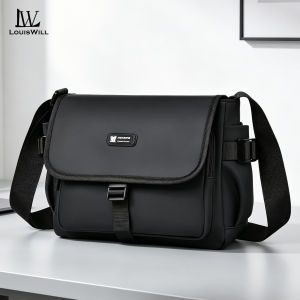 LouisWill Shoulder Bag Fashion Waterproof Shoulder Bag Messenger Bag Travel Bag Cross Body Bag Lightweight Casual Bag Leisure Sport Street Bag