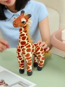 Plush Toy Simulated giraffe net celebrity photo decoration doll multi-size optional Decorative Collectible for Display and Gifting Fun Accent for Home Desk or Party Use Everyday Use