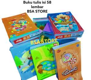 (promo) 1 pack isi 10 pcs buku tulis bergaris BMCAMPUS 36 lembar& 50 lembar   buku BUKU TULIS BESAR