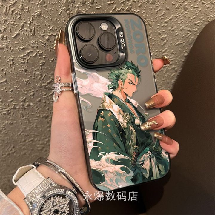 Cool One Piece Luffy Zoro Mobile Phone Case For iPhone 16 Pro Max 15 Pro  Max 14 Pro Max 13 Pro Max Phone Back Cover for iPhone 12 Pro Max 11 XR XS  Max