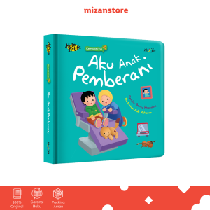 Buku Halo Balita Seri Kemandirian Aku Anak Pemberani Boardbook - Mizan