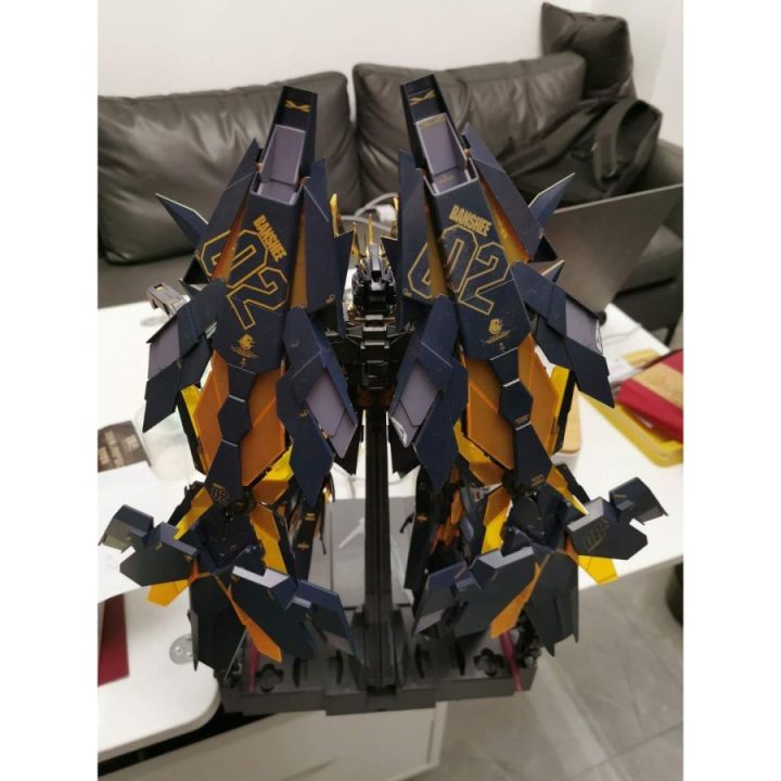 Gundam Unicorn Banshee Weapon Orange Shield l PG 1/60 | Lazada Indonesia