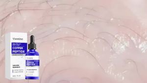 Copper Peptide Serum 1% GHK Cu Hydrating Body Scalp Fine Lines Even Skin Tone Brightening Gentle Formula Daily Care 30ml