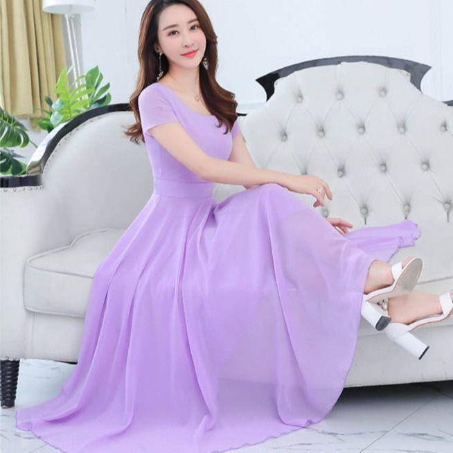 Purple best sale filipiniana gown