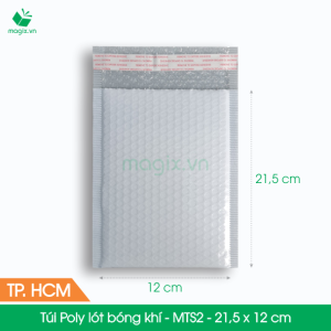 MTS2 - 215 x 12 cm - 60 Túi bọc xốp hơi thay hộp carton