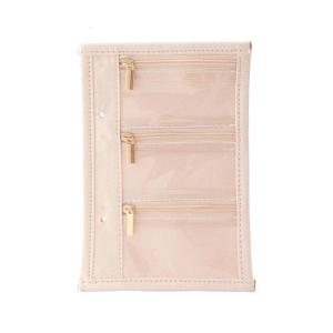 Túi ổ lưu trữ di động với nhiều lớp bảo vệ an toàn dây kéo đóng cửa tổ chức cho vòng đeo tay dây chuyền