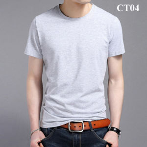 [ Hot Sale * ] Áo phông nam ngắn tay cổ tròn body nhiều màu - không nhăn mềm min thấm hút mồ hôi