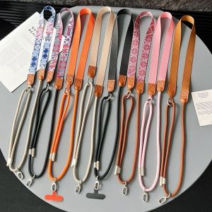 MINIFELE 262 Anti-lost Phone Lanyard Ethnic Style Adjustable Shoulder Strap Lanyard Fashion Detachable Neck Hanging Cord Phone Charm Accessories