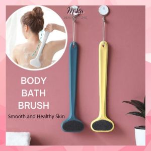 Body Bath Brush Multifunctional Massage Brush With Long Handle Back Scrubber Bathtub Brush Skin Massage Shower Tool