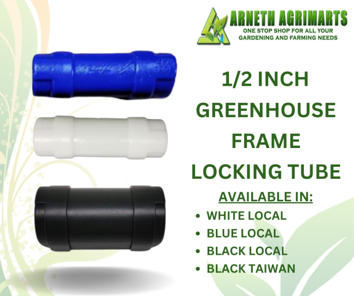 1/2 INCH GREENHOUSE FRAME LOCKING TUBE LOCKING CLIP FOR UV PLASTIC