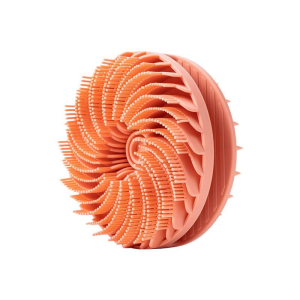 2in1 Double-sided Silicone Bath Brush Scalp Massager SPA Brush Deep Cleaning Hair Smooth Skin Tool