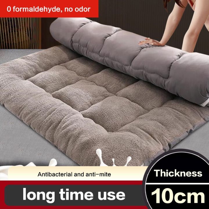 1.8m*2m Mattress Cover Foldable Mattress 10cm Single Bed Foam Folding ...