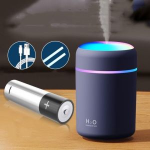เครื่องทำความชื้น เครื่องพ่นไอน้ํา ฟอกอากาศ เครื่องพ่น เสียบUSB ขนาดเล็กพกพาสะดวก ครื่องทำความชื้นไฟฟ้าตั้งโต๊ะบ้านน้ำหอม