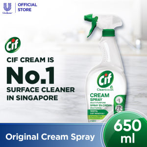 NEW Cif Multi-purpose Cream Spray - Original 650ml 100% Dirt Removal
