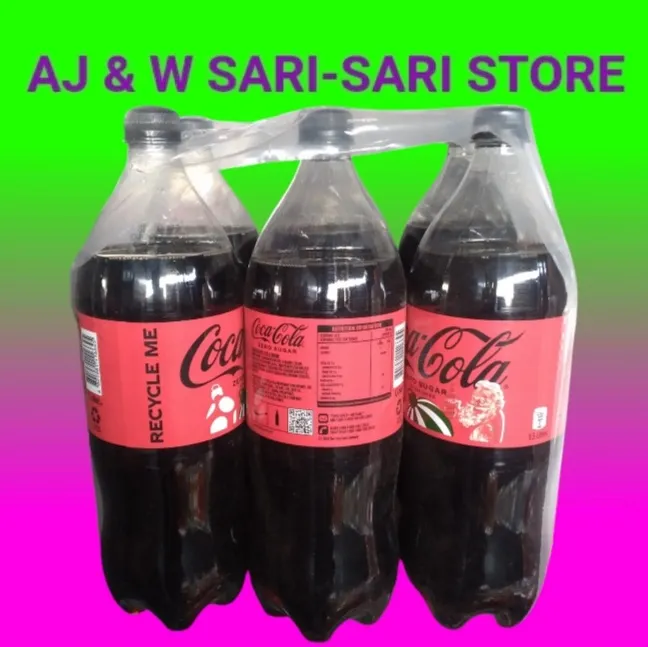 Coca Cola Coke ZERO Sold per 1pc Plastic Bottle Lazada PH