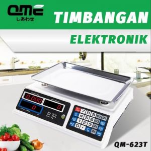 CS Digital Computing Scale 40Kg Double Display / Timbangan Digital buah Alat