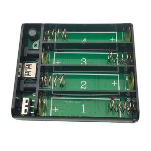 Charging Case UPS Box for Routers Opticaled Cats 4pcs 3.7V 18650 Cells Ready to Use Configuration