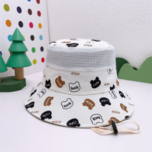 หมวกบักเก็ตเด็กกันแดด เนื้อผ้านุ่มให้สัมผัสสบายเวลาสวมใส่ ระบายอากาศได้ดี