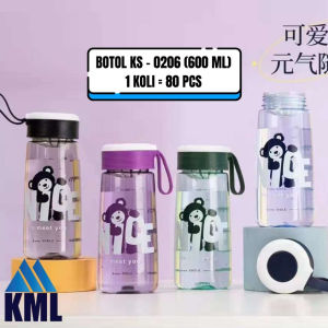 Botol Minum Anak Botol Minum Karakter Lucu & Unik Beruang Nice Kapasitas 650ml