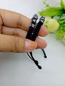 Yasafa Gelang Nama Tali Satin Macrame custome