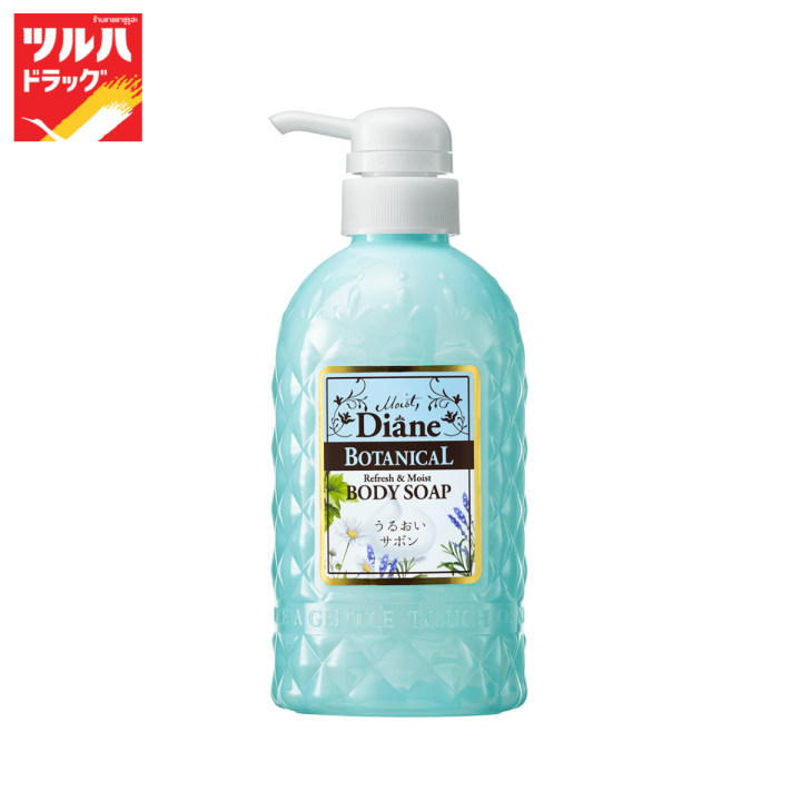 Moist Diane Botanical Foam Body Soap 700ml – Refill, Erfrischend & Feuchtigkeitsspendend, Pflanzliche Formel