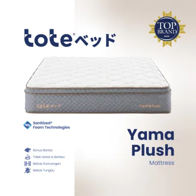 Tote Yama Plush | Kasur Pocket Spring Bed Vacuum Dalam Box