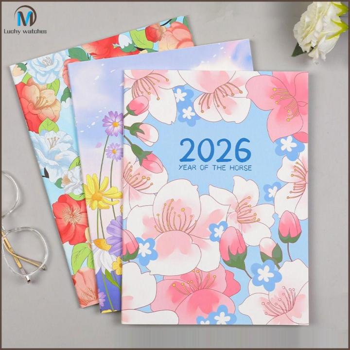 LUCHY WATCHES Hiệu quả công việc Sổ tay lịch trình 2026 A4 A5. Kiểm tra ...