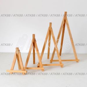 Easel Stand Lukis Canvas 40 cm - Sandaran Kanvas Kayu Display Pigura