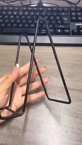 6inch Iron Art Display Stand Versatile Bracket For Photo Frame Clock Plate Ceramic Disc Pedestal Holder