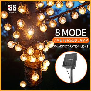 Outdoor waterproof Garden Decoration LED Bulb Wedding Fairy Christmas Lamp Crystal Ball Tent Lights 200 LED 22M