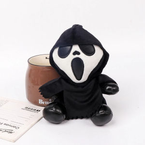 New Ghostface Plush Toy Death Figure Halloween Doll Grimace Halloween Doll Company Holiday Gifts Childrens Doll Halloween Gifts