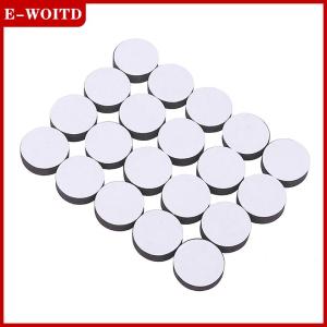 【E-WOITD】 แผ่นรองพื้นซับแรงกระแทกลำโพง20ชิ้นแผ่นกันลื่นแผ่นฟองน้ำโฟมสำหรับตั้งโต๊ะลำโพงเดสก์ท็อปแบบมีกาวในตัว